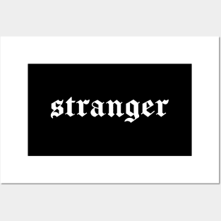 stranger Posters and Art